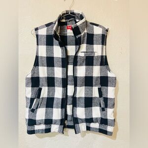 Supreme men’s vest size med black and white 100%cotton